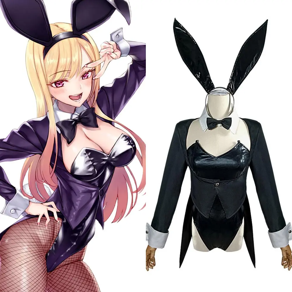 My Dress-Up Darling Kitagawa Marin Cosplay Costume Bunny Girls Dress Outfits Halloween Carnival Suit
My Dress-Up Darling Kitagawa Marin Cosplay Costume Bunny Girls Dress Outfits Halloween Carnival Suit