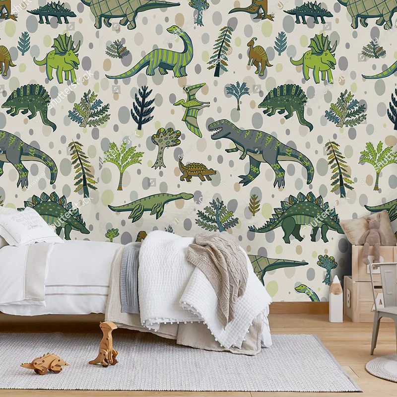Bacal Custom (21 Style) Cartoon Dinosaur Wallpaper Mural Classroom Child Kid Room Background 3D Wall Sticker Nusery Wallcovering
Bacal Custom (21 Style) Cartoon Dinosaur Wallpaper Mural Classroom Child Kid Room Background 3D Wall Sticker Nusery Wallcovering