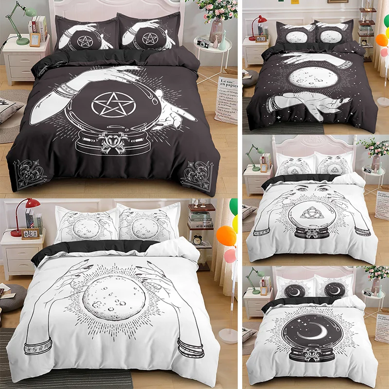 Черно-белый роскошный комплект постельного белья с 3D принтом, пододеяльник и одеяло для детей и взрослых с 1/2 наволочками, высококачественн...
Черно-белый роскошный комплект постельного белья с 3D принтом, пододеяльник и одеяло для детей и взрослых с 1/2 наволочками, высококачественн...