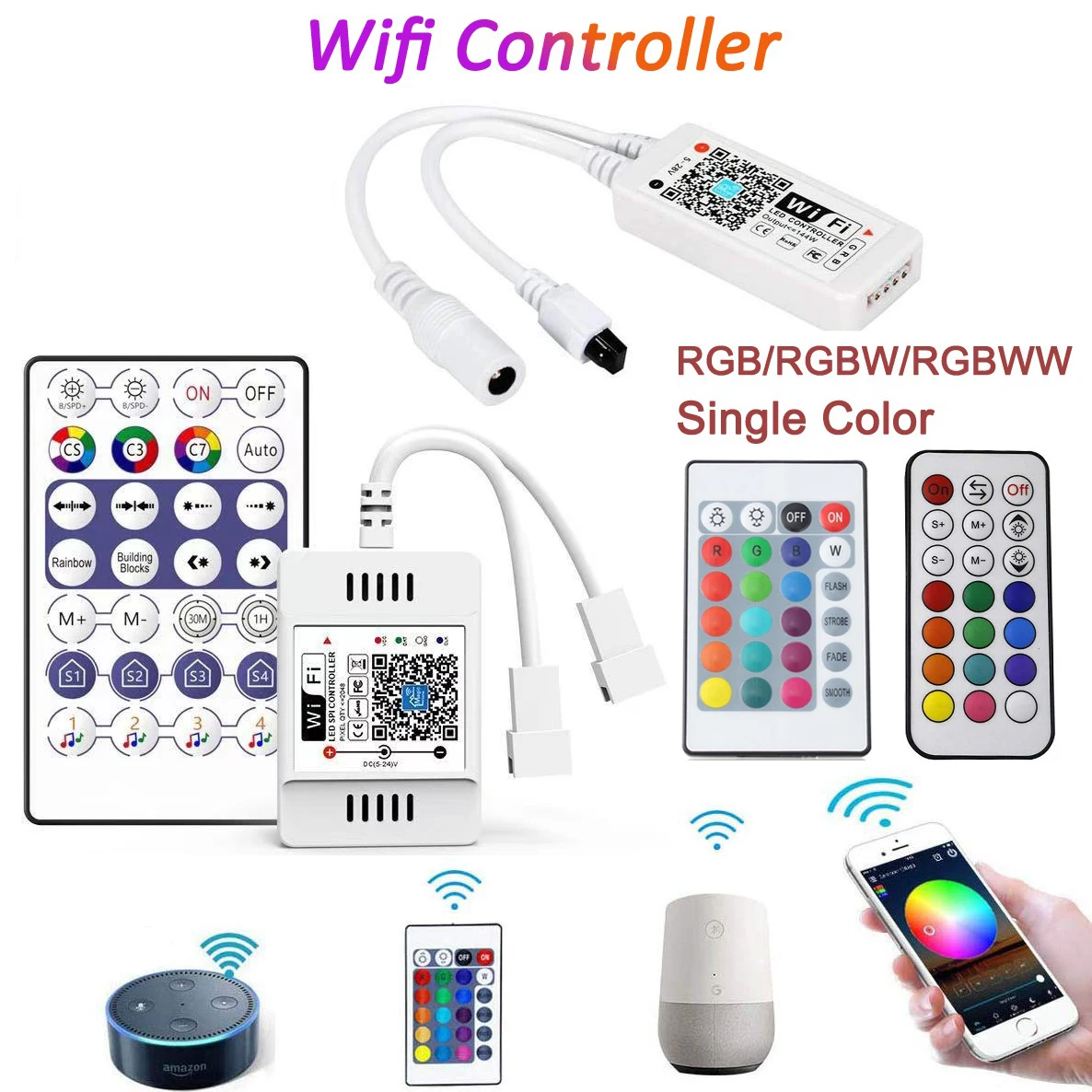 Контроллер Magic Home 5 в RGB Wi-Fi 24 В RGBW Bluetooth RGB + CCT светодиодный пиксельный контроллер 12 В для светодиодной ленты WS2812B WS2811 5050 3528
Контроллер Magic Home 5 в RGB Wi-Fi 24 В RGBW Bluetooth RGB + CCT светодиодный пиксельный контроллер 12 В для светодиодной ленты WS2812B WS2811 5050 3528