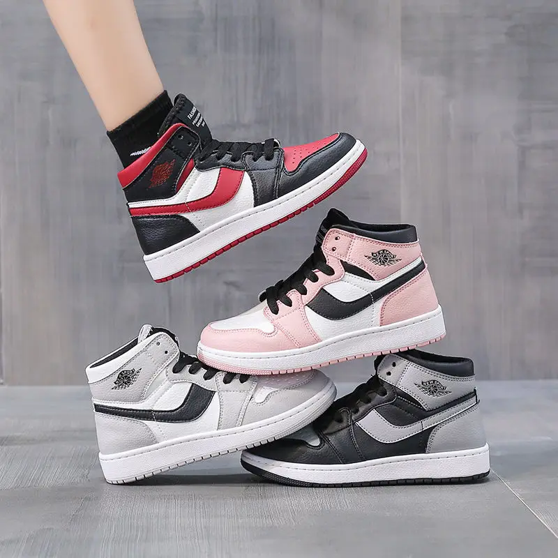 Women's Casual Running Shoes for Breathable Platform Anti Slip Women's Vulcanize Shoes High Top Plate Shoes PU Leather Sneakers
Women's Casual Running Shoes for Breathable Platform Anti Slip Women's Vulcanize Shoes High Top Plate Shoes PU Leather Sneakers