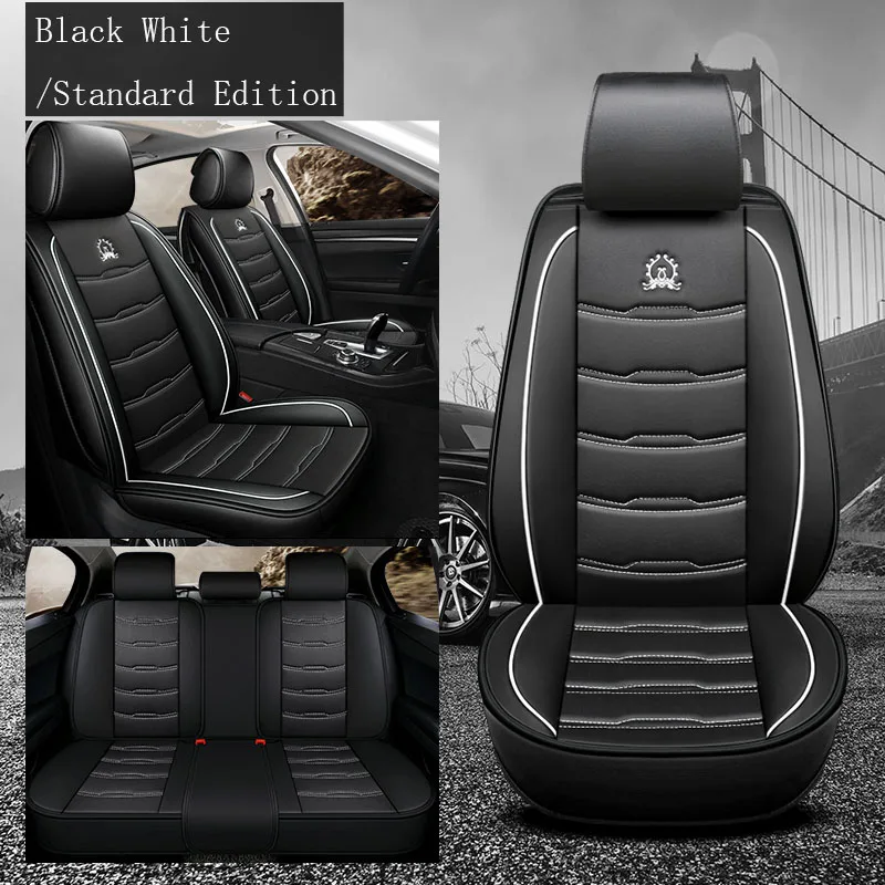 

Leather Car Seat Cover All Season For Toyota Camry 4 Runner Yaris 2000 - 2020 Auto Parts