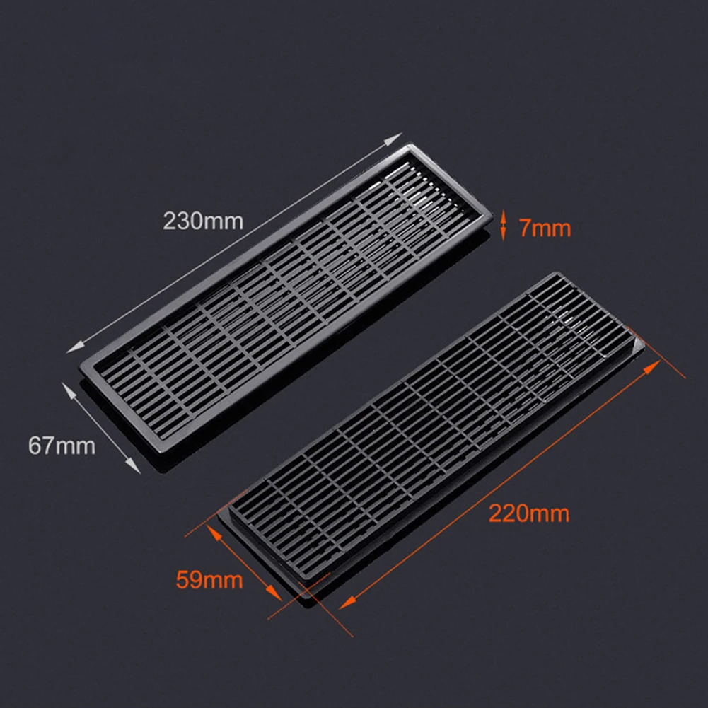 Cover Ventilation Grille Air Vent Enclose Spaces Mesh Plastic Rectangular Hole Silver / Black 1pc Bathroom Doors
Cover Ventilation Grille Air Vent Enclose Spaces Mesh Plastic Rectangular Hole Silver / Black 1pc Bathroom Doors
