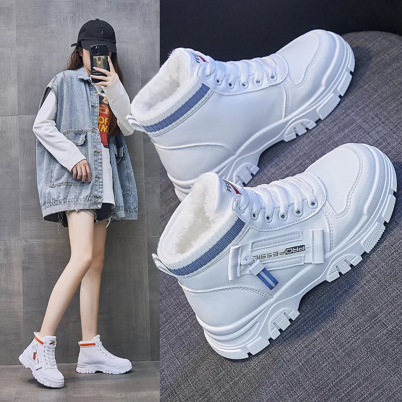 Women Boots Korean Martin Boots for Women 2022 Winter New Warm Student Ankle Short Boots Fashion All-match Thick Soled Shoes
Women Boots Korean Martin Boots for Women 2022 Winter New Warm Student Ankle Short Boots Fashion All-match Thick Soled Shoes