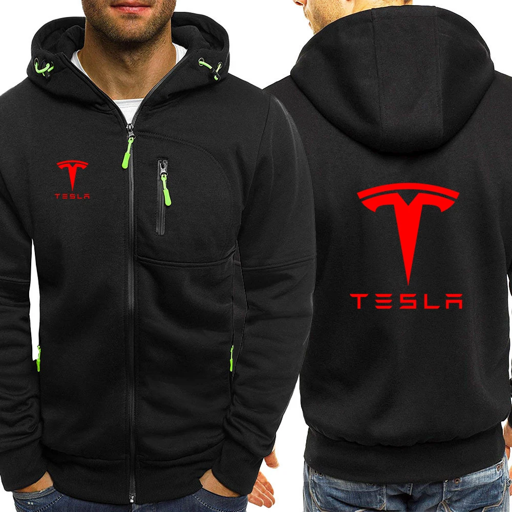 2023 Spring Autumn Tesla Logo Print Hooded Long-Sleeve Solid Color Hoodies Men's Casual Outdoor Sports Comfortable Cardigan Coat
2023 Spring Autumn Tesla Logo Print Hooded Long-Sleeve Solid Color Hoodies Men's Casual Outdoor Sports Comfortable Cardigan Coat