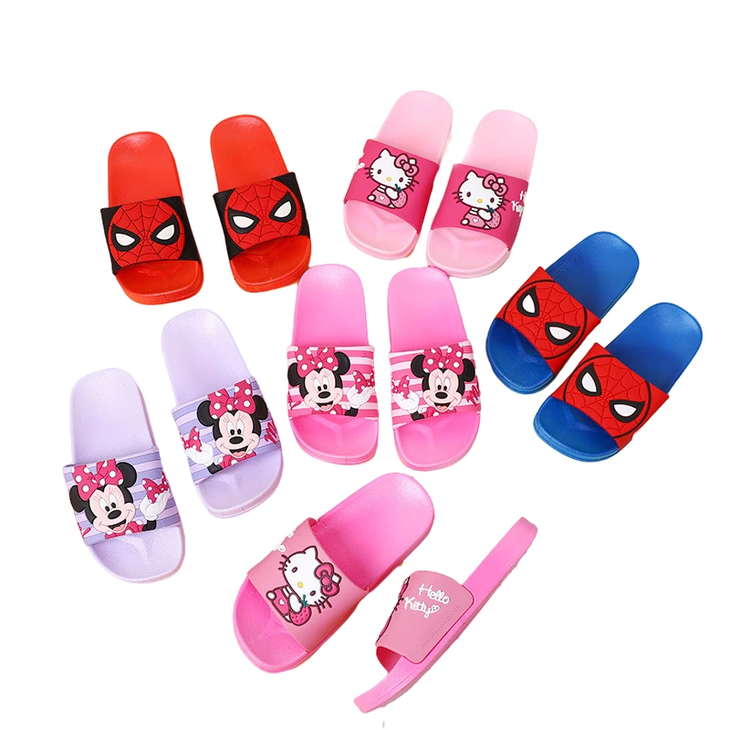 Сандалии Kawaii Kitty Minnie детские летние Нескользящие сандалии для ванной для мальчиков домашние детские сандалии для маленьких девочек
Сандалии Kawaii Kitty Minnie детские летние Нескользящие сандалии для ванной для мальчиков домашние детские сандалии для маленьких девочек