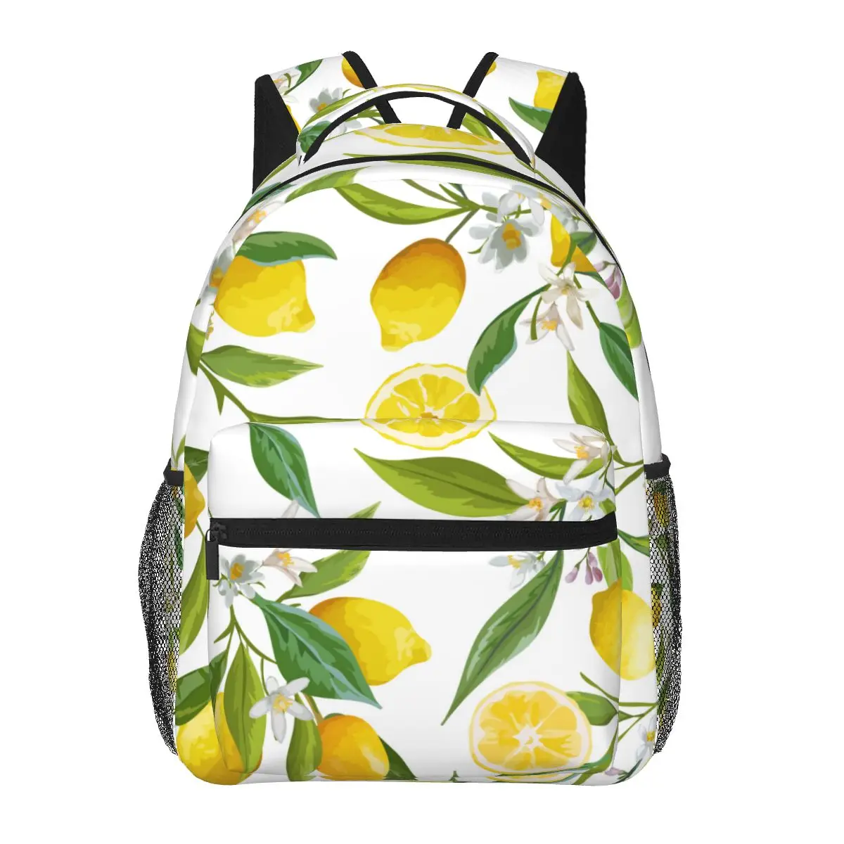 Fruits Lemon Floral Pattern Backpack Women Men Large Capacity Backpack Outdoor Travel Bag Casual Backpack
Fruits Lemon Floral Pattern Backpack Women Men Large Capacity Backpack Outdoor Travel Bag Casual Backpack