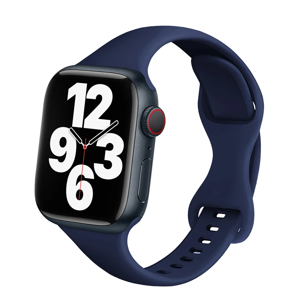 Solo Loop for Apple Watch Strap 44mm 40mm 45mm 41mm 38mm 42mm Elastic Silicone Watchband Bracelet iWatch Serie 7 654321 SE Band
Solo Loop for Apple Watch Strap 44mm 40mm 45mm 41mm 38mm 42mm Elastic Silicone Watchband Bracelet iWatch Serie 7 654321 SE Band