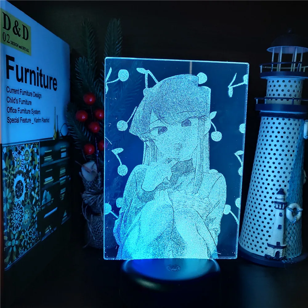 Anime 3D Night Lights Komi Can't Communicate Komi Shouko Manga LED Decorator Illuminator Colorful Visual Lamp Bedroom Lampara
Anime 3D Night Lights Komi Can't Communicate Komi Shouko Manga LED Decorator Illuminator Colorful Visual Lamp Bedroom Lampara