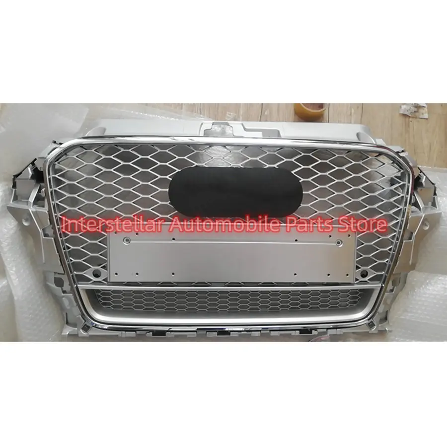 Honeycomb Grill Mesh Black And Silver for Audi A3/S3 8V 2014 2015 2016 RS3 Quattro Style Hex Mesh Front Bumper Hood Grille
Honeycomb Grill Mesh Black And Silver for Audi A3/S3 8V 2014 2015 2016 RS3 Quattro Style Hex Mesh Front Bumper Hood Grille