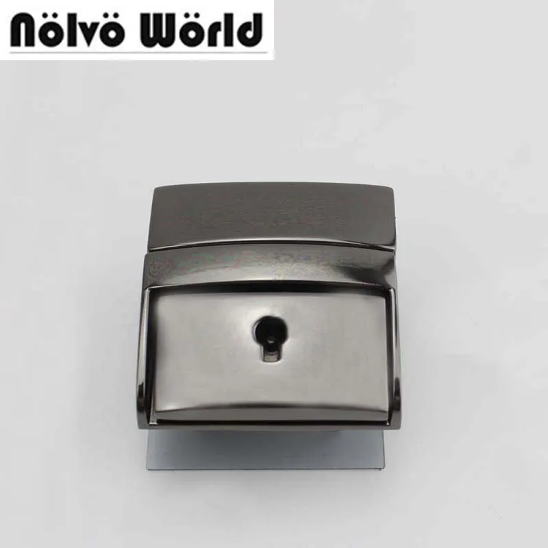 10sets 42*40mm(1 5/8 inch) gunmetal pressed lock briefcase locks for genuine leather high quality handmade man bags making
10sets 42*40mm(1 5/8 inch) gunmetal pressed lock briefcase locks for genuine leather high quality handmade man bags making