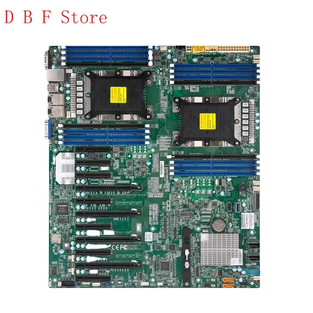 X11DPX-T Industrial Package Motherboard For Supermicro Two-way Server C621 Chip LGA-3647 11 PCI-E Slots 3 UPI Dual 10GbE
X11DPX-T Industrial Package Motherboard For Supermicro Two-way Server C621 Chip LGA-3647 11 PCI-E Slots 3 UPI Dual 10GbE