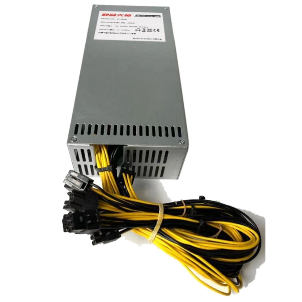 2000W PC Server Power Supply For Bitcoin Mining ATX 2000W PICO PSU Ethereum 6 Pin Cable Power Supply Bitcoin Miner Tools
2000W PC Server Power Supply For Bitcoin Mining ATX 2000W PICO PSU Ethereum 6 Pin Cable Power Supply Bitcoin Miner Tools