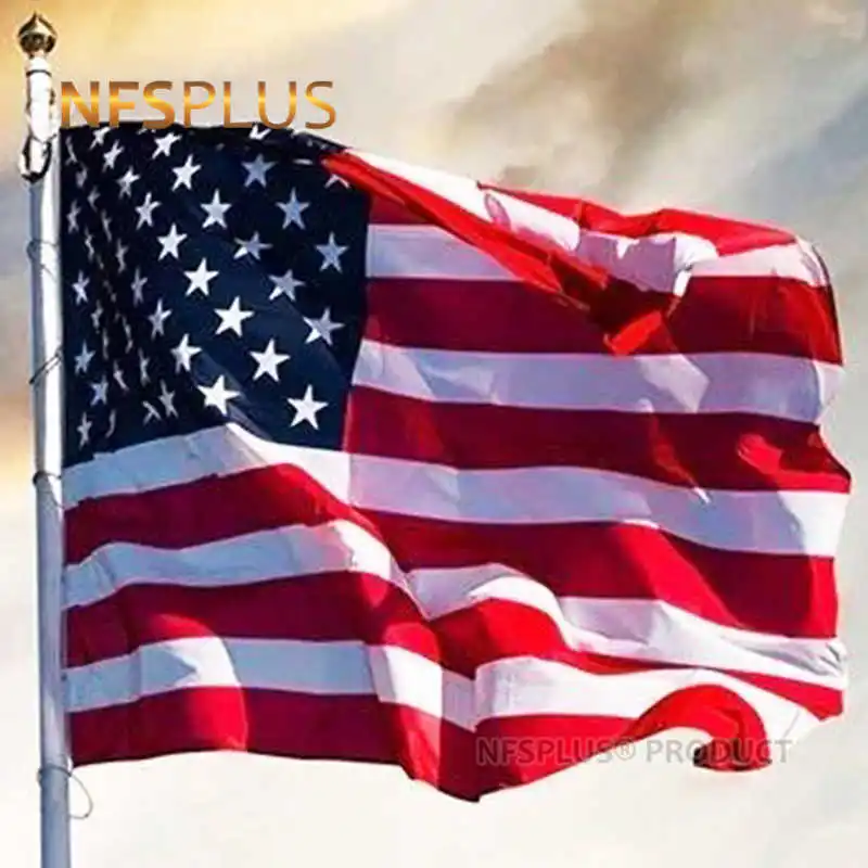 USA Flag United States 3x5 Feet Polyester 90x150cm American National Flags And Banners For Decoration Celebration Parade Sports
USA Flag United States 3x5 Feet Polyester 90x150cm American National Flags And Banners For Decoration Celebration Parade Sports