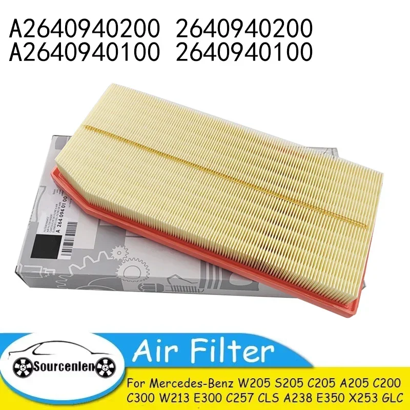 A 2640940200 2640940100 Воздушный фильтр для Mercedes-Benz W205 S205 C205 A205 C200 C300 W213 E300 C257 CLS A238 E350 X253 GLC 
A 2640940200 2640940100 Воздушный фильтр для Mercedes-Benz W205 S205 C205 A205 C200 C300 W213 E300 C257 CLS A238 E350 X253 GLC