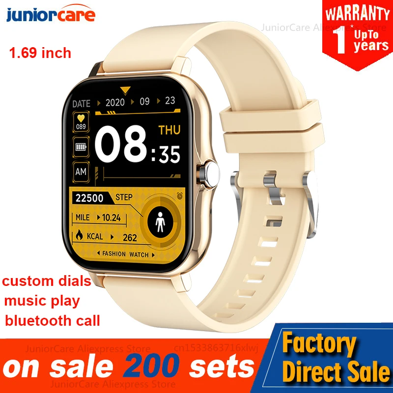 1.69 Inch Women Smart Watch Bluetooth Call Music Player Customs Watch Face Q13 Full Touch Screen Men Smartwatch Phone PK P8 Y20
1.69 Inch Women Smart Watch Bluetooth Call Music Player Customs Watch Face Q13 Full Touch Screen Men Smartwatch Phone PK P8 Y20