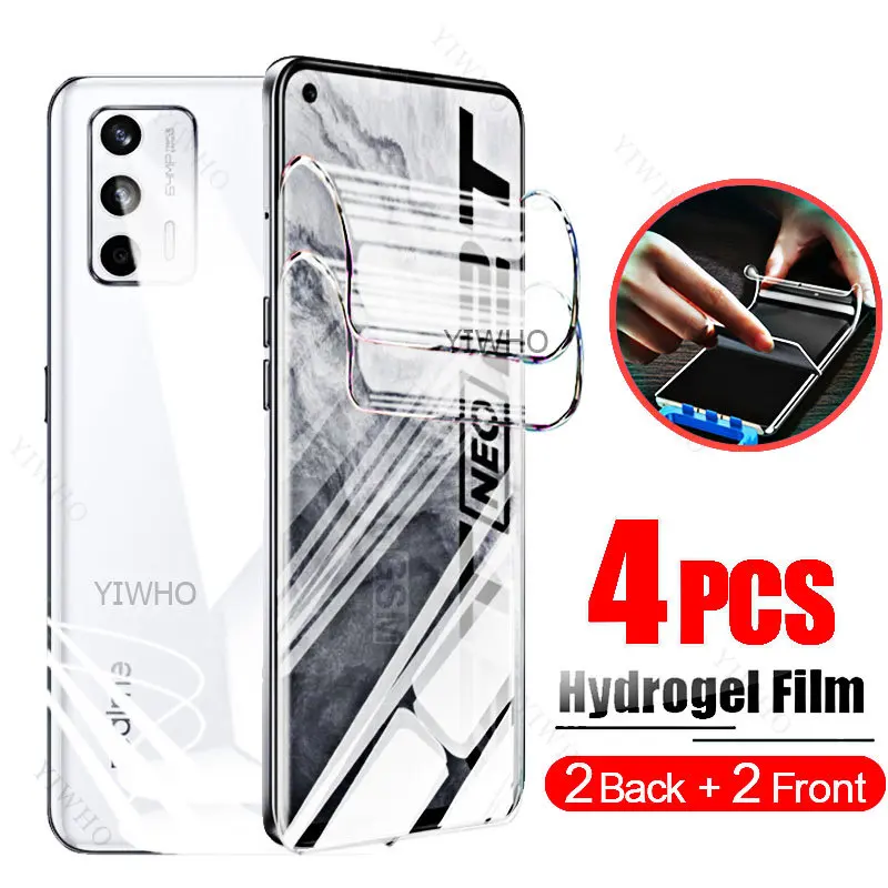 4pcs Full Front Back Hydrogel Film Not Glass for Realme GT Neo2T Water Phone Protector HD For RMX3357 GT Neo 2T GTNeo2t Tempered
4pcs Full Front Back Hydrogel Film Not Glass for Realme GT Neo2T Water Phone Protector HD For RMX3357 GT Neo 2T GTNeo2t Tempered