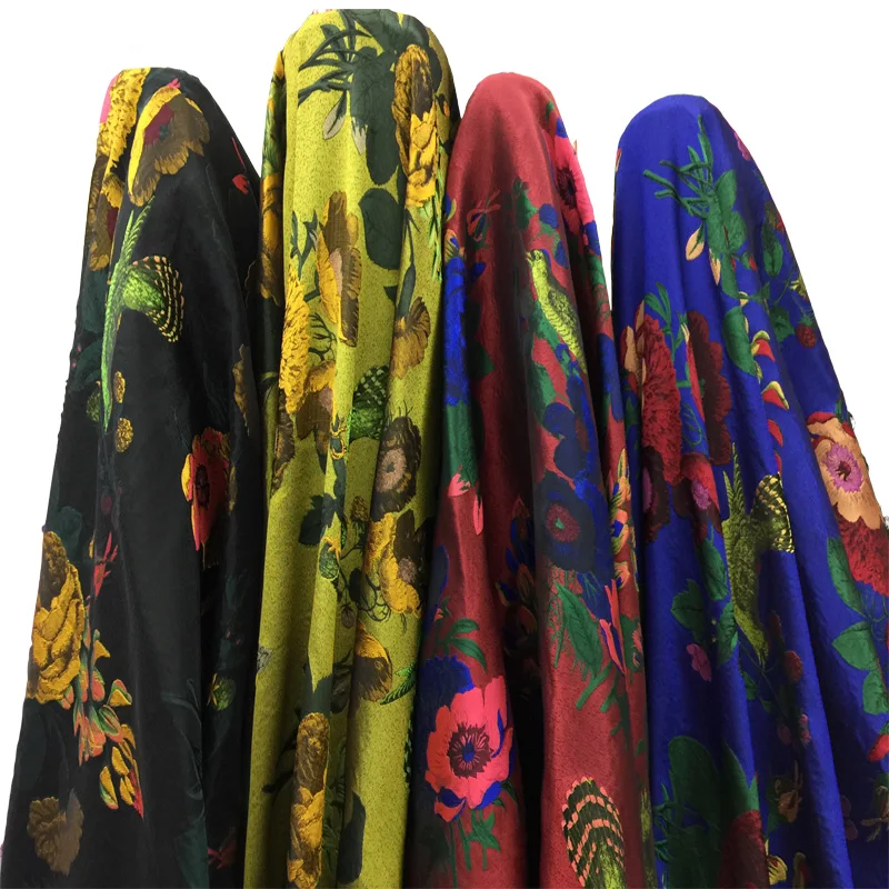 Жаккардовая ткань для платья, французская парча, Осень-зима, чонсам, костюм Тан, костюм, сумка, материал для одежды, шитье на дворе
Жаккардовая ткань для платья, французская парча, Осень-зима, чонсам, костюм Тан, костюм, сумка, материал для одежды, шитье на дворе