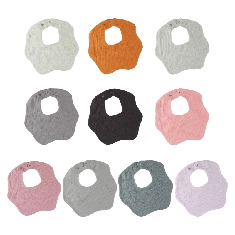 Petal Edge Baby Bib Solid Color Drooling Bib for Infant 0-12M Teething Bib Saliva Towel Thick Burp Cloth Baby Neck Scarf
Petal Edge Baby Bib Solid Color Drooling Bib for Infant 0-12M Teething Bib Saliva Towel Thick Burp Cloth Baby Neck Scarf