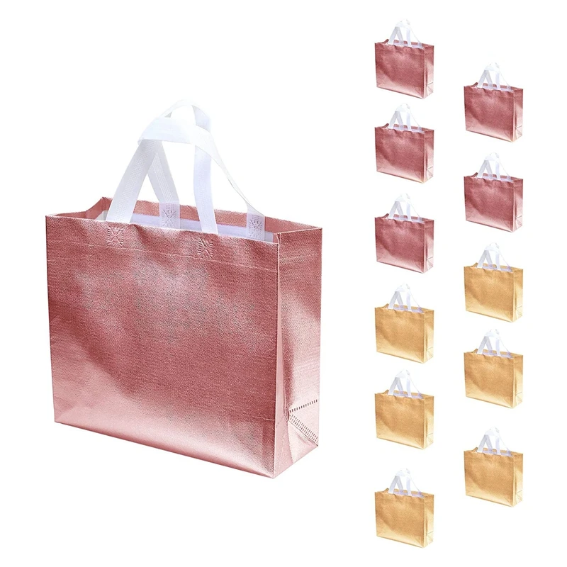 12 Pcs Gift Bags Christmas Shopping Tote Bag Present Bags Glossy Reusable Gift Bags for Party Wedding
12 Pcs Gift Bags Christmas Shopping Tote Bag Present Bags Glossy Reusable Gift Bags for Party Wedding