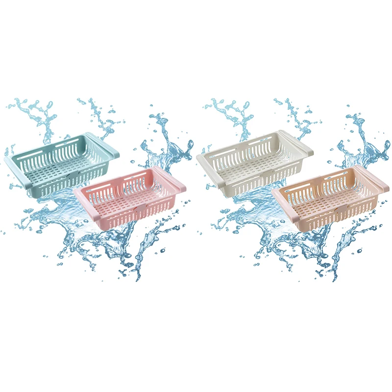 2Pcs Fridge Drawer Organizer, Retractable Drawer Refrigerator Storage Box, Upgraded Pull Out Bins
2Pcs Fridge Drawer Organizer, Retractable Drawer Refrigerator Storage Box, Upgraded Pull Out Bins