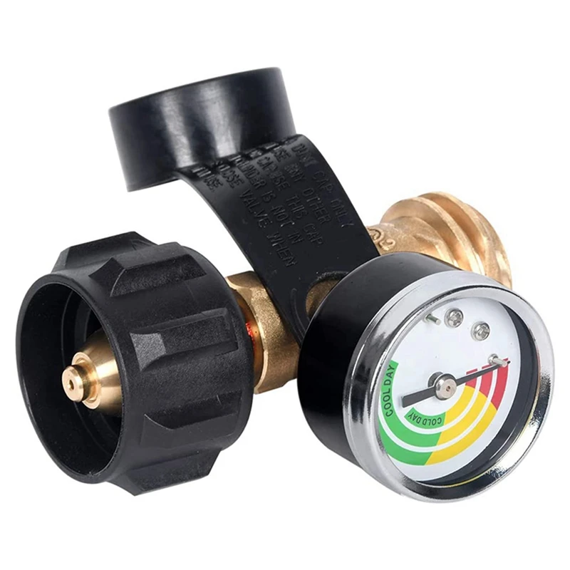 TOP 2 Pack Propane Tank Gauge With POL Connection 5-100 LB Pressure Valve Propane Tank Pressure Test Instrument Tools
TOP 2 Pack Propane Tank Gauge With POL Connection 5-100 LB Pressure Valve Propane Tank Pressure Test Instrument Tools