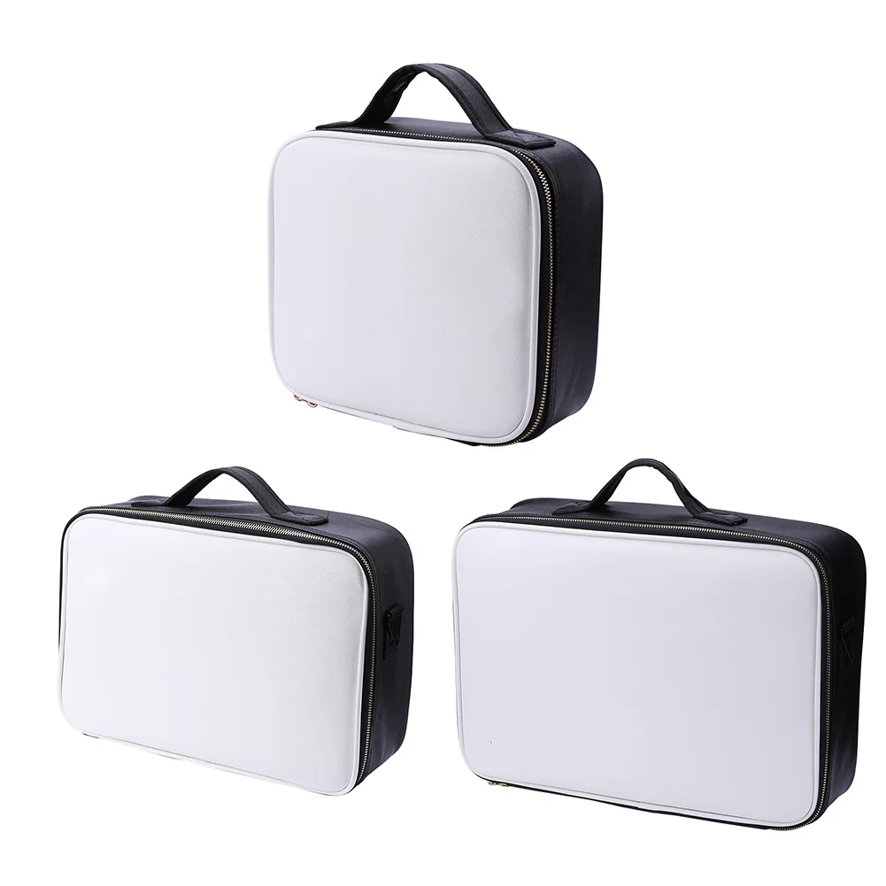 PU Leather Make Up Box Lightness and Portability No Space Occupy Portable Travel Large Capacity Toiletry Storage Handbag
PU Leather Make Up Box Lightness and Portability No Space Occupy Portable Travel Large Capacity Toiletry Storage Handbag