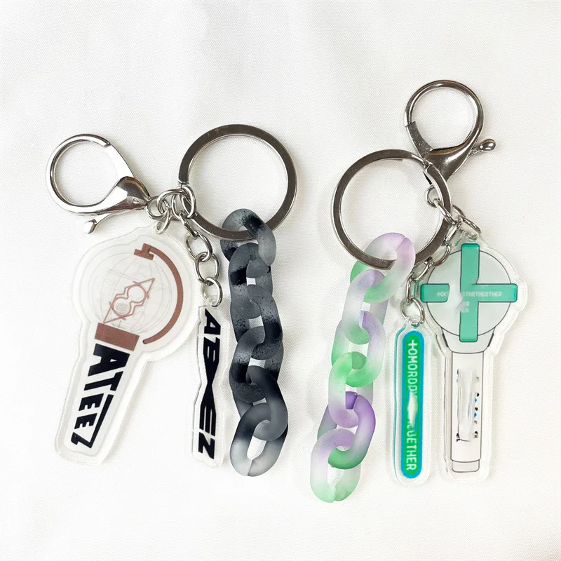 10 шт./лот KPOP ATEEZ бродячие дети логотип свет палка акриловый брелок подвеска красочные цепи Yeonjun Hyujin San мешок Декор Поклонники подарок
10 шт./лот KPOP ATEEZ бродячие дети логотип свет палка акриловый брелок подвеска красочные цепи Yeonjun Hyujin San мешок Декор Поклонники подарок