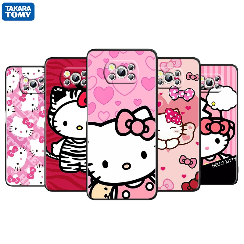 Hello Kitty Pink Cartoon For Xiaomi Poco M4 X3 F3 GT NFC M3 C3 M2 F2 F1 X2 Pro Mi Mix3 Soft Black Phone Case Cover Fundas Coque
Hello Kitty Pink Cartoon For Xiaomi Poco M4 X3 F3 GT NFC M3 C3 M2 F2 F1 X2 Pro Mi Mix3 Soft Black Phone Case Cover Fundas Coque