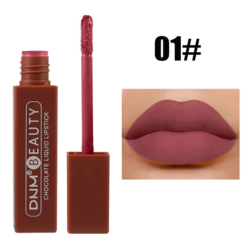 

Matte Liquid Lipstick Waterproof Long Lasting Velvet Lip Gloss Tint Tube Matte Nude Pigment Red Black Makeup Cosmetics Lipsticks