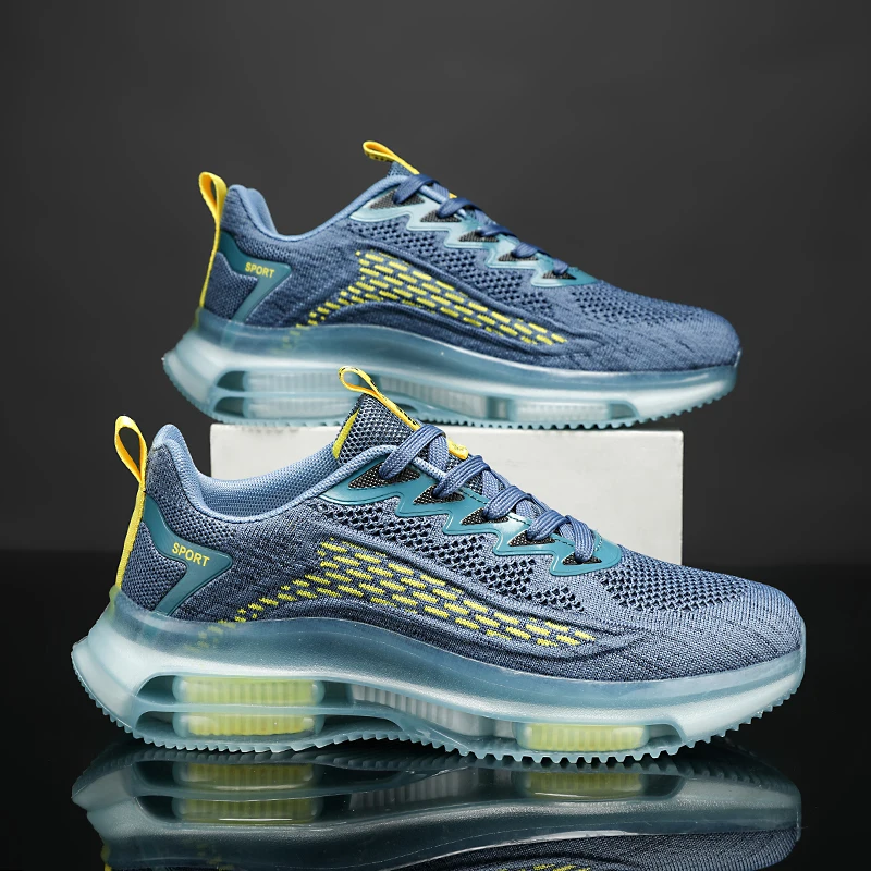 Breathable Men's Walking Shoes Highly Flexible Air Cushion Fitness Trainer Outdoor Casual Shoes Thick Soled Hiking Shoes
Breathable Men's Walking Shoes Highly Flexible Air Cushion Fitness Trainer Outdoor Casual Shoes Thick Soled Hiking Shoes