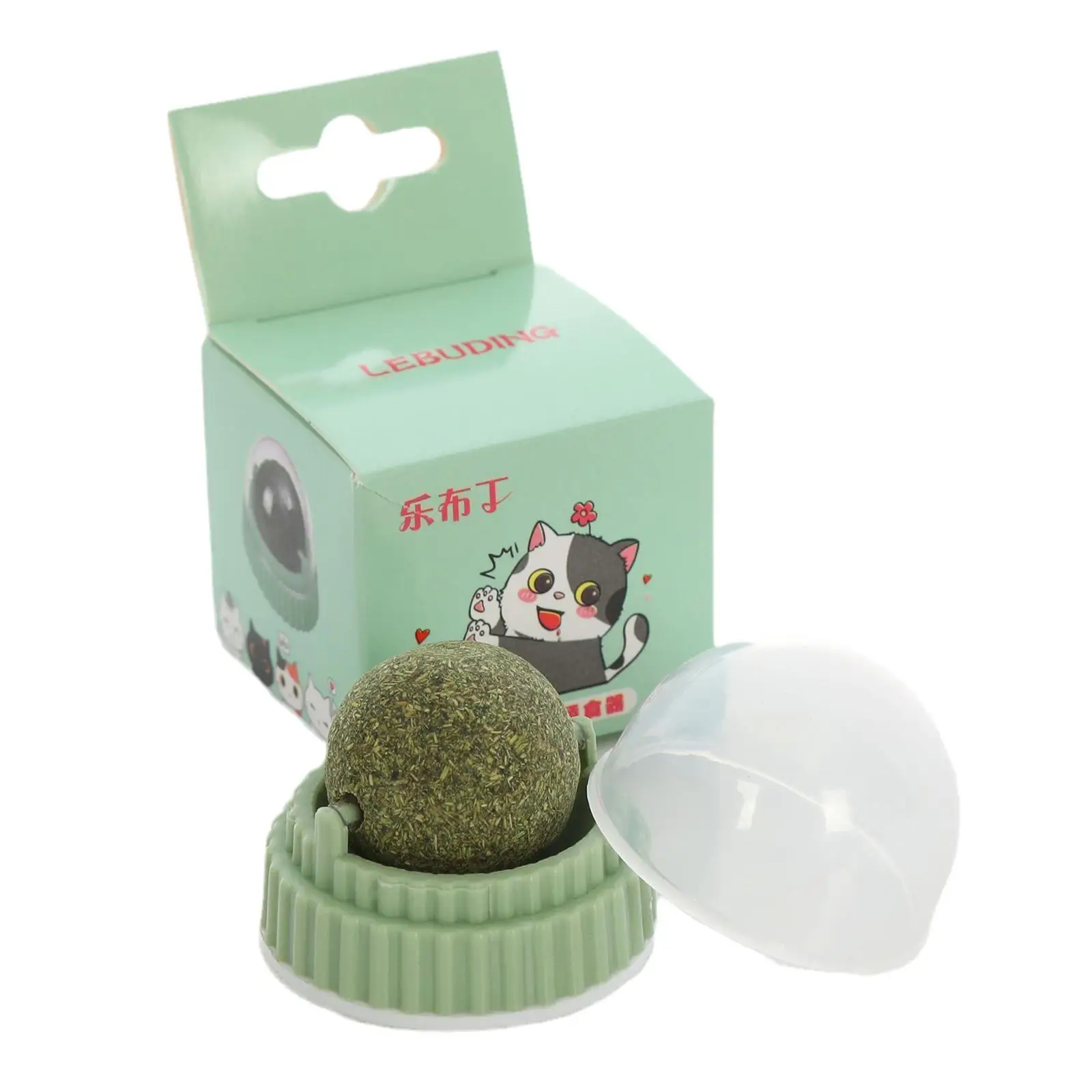 New Natural Nip Ball Wall Stick-on Toy 360 Degree Balls Pet Hair Promote Supplies Digestion Removes Snack Rotatable N0k7
New Natural Nip Ball Wall Stick-on Toy 360 Degree Balls Pet Hair Promote Supplies Digestion Removes Snack Rotatable N0k7