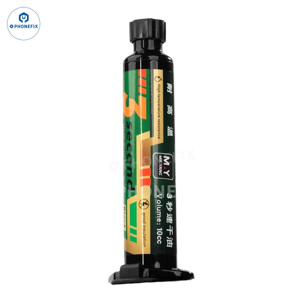 Масло для быстрого УФ-отверждения M.Y 3-Second Quick Drying Oil, 10 мл, 3 типа, для ремонта материнских плат телефонов, BGA, PCB, для пайки летучих проводов
Масло для быстрого УФ-отверждения M.Y 3-Second Quick Drying Oil, 10 мл, 3 типа, для ремонта материнских плат телефонов, BGA, PCB, для пайки летучих проводов