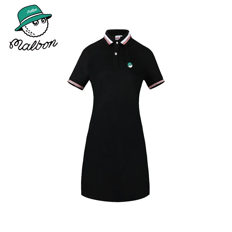 Malbon Golf Dress Women's Spring and Summer Fashion Korean Version Slim Fit Women's Black Dress Fashion Button Elegant Polo Dres
Malbon Golf Dress Women's Spring and Summer Fashion Korean Version Slim Fit Women's Black Dress Fashion Button Elegant Polo Dres