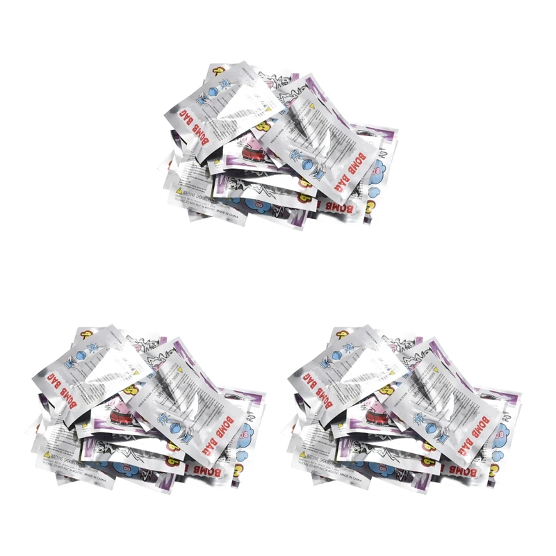60Pcs Stink Bag Funny Fart Bomb Bags Stink Bomb Smelly Gags Practical Jokes Fool Toy Fool's Day Tricky Toys
60Pcs Stink Bag Funny Fart Bomb Bags Stink Bomb Smelly Gags Practical Jokes Fool Toy Fool's Day Tricky Toys