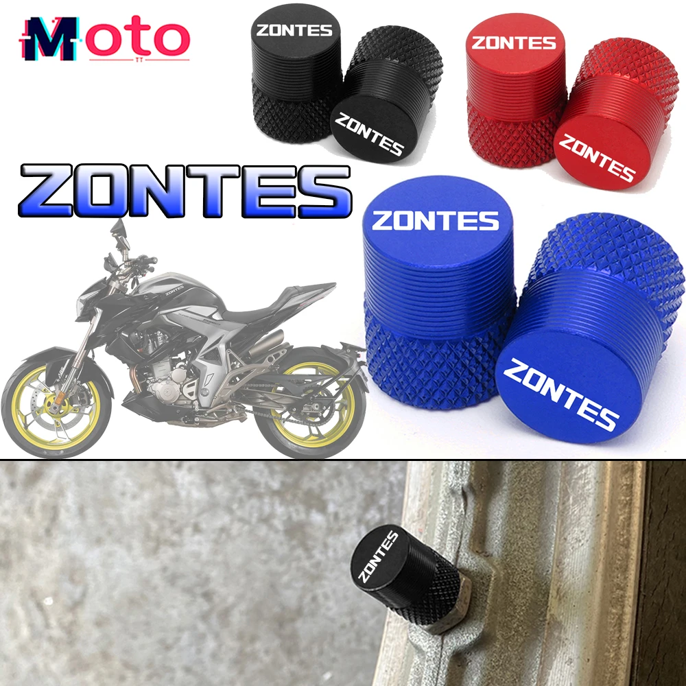

For Zontes G1 125 ZT125 G1 ZT125U ZT 125 U ZT 310R 310X ZT310R 310M Motorcycle Accessories Tire Valve Air Port Stem Cover Caps