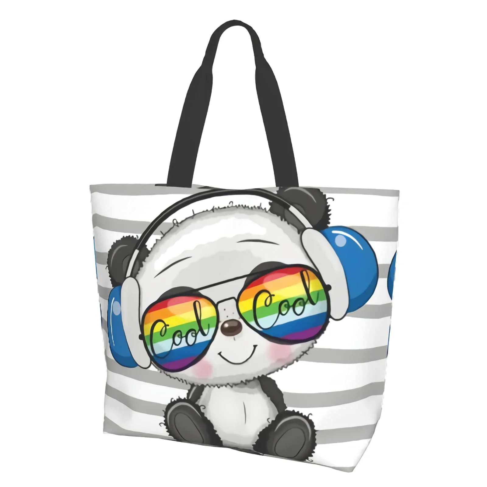 Крутая Сумка-тоут в виде панды, Женская Повседневная сумка через плечо, многоразовая многофункциональная Тяжелая женская сумка для улицы
Крутая Сумка-тоут в виде панды, Женская Повседневная сумка через плечо, многоразовая многофункциональная Тяжелая женская сумка для улицы