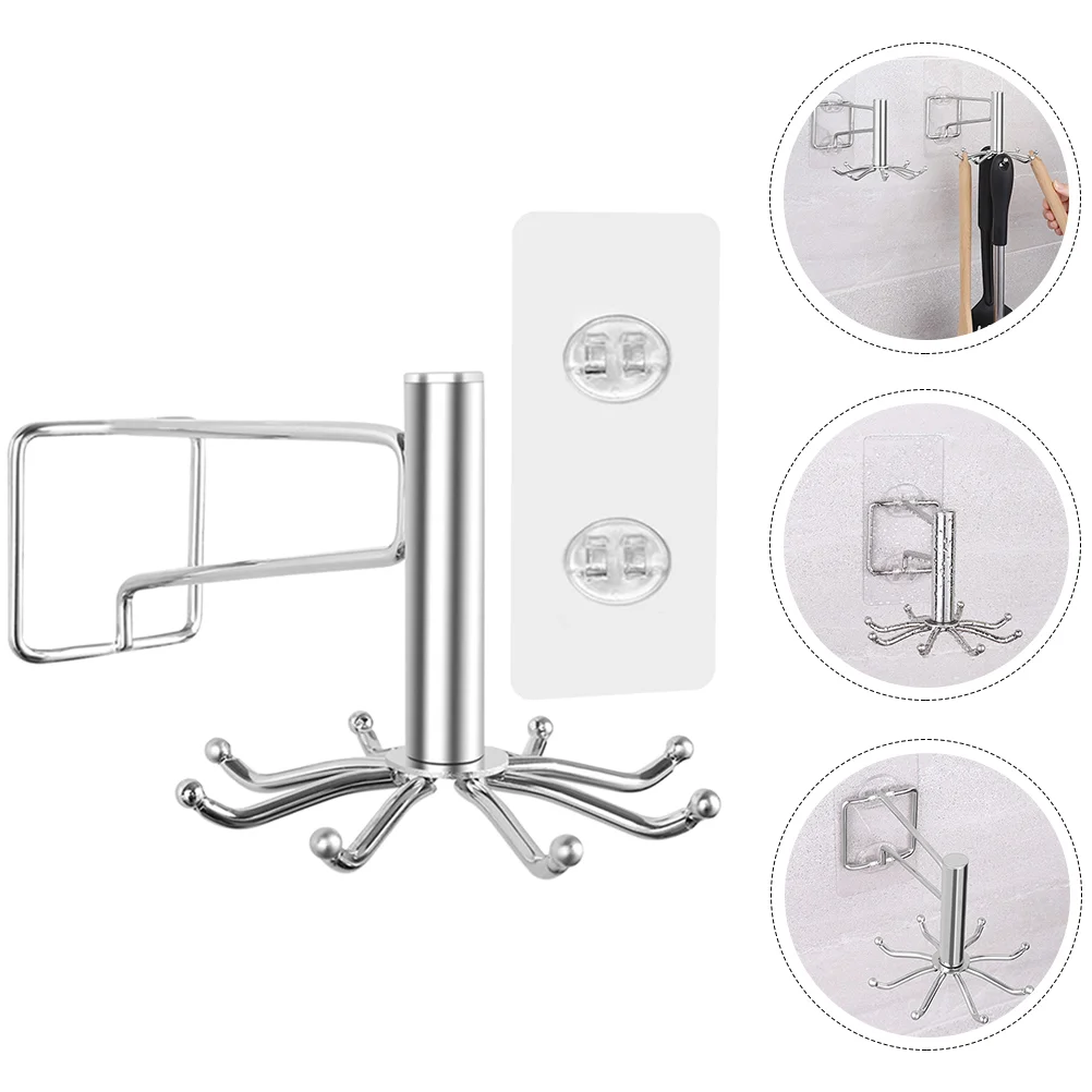 Hooks Utensil Kitchen Hook Hanger Holder Wall Hanging Organizer Key Rotating Cabinet Towel Bathroom Rotatable Adhesive Tools
Hooks Utensil Kitchen Hook Hanger Holder Wall Hanging Organizer Key Rotating Cabinet Towel Bathroom Rotatable Adhesive Tools