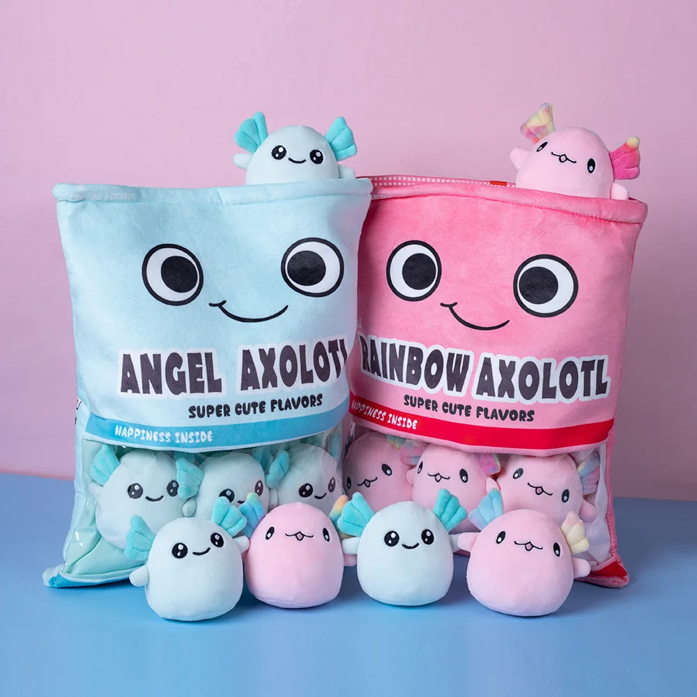 Kawaii Axolotl пакет Саламандра плюшевые игрушки мягкие животные кукла подушка для малышей детей девочек Подарки на день рождения милый Декор
Kawaii Axolotl пакет Саламандра плюшевые игрушки мягкие животные кукла подушка для малышей детей девочек Подарки на день рождения милый Декор
