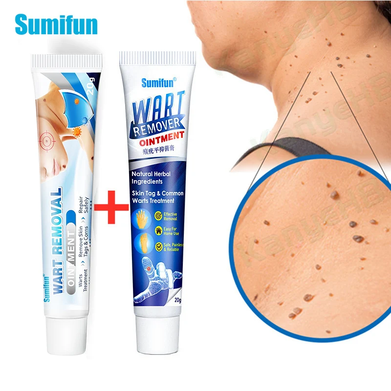 Крем для удаления бородавок Sumifun, 2 вида
Крем для удаления бородавок Sumifun, 2 вида