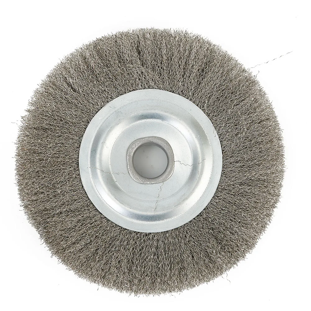 5inch Wire Abrasive Wire Polishing Brush Wheel For Wood Furniture Stone Antiquing Grinding Crimped Steel Brush 16mm Hole
5inch Wire Abrasive Wire Polishing Brush Wheel For Wood Furniture Stone Antiquing Grinding Crimped Steel Brush 16mm Hole