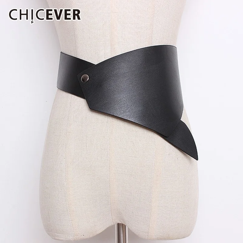CHICEVER Irregular PU Leather Belts For Women Casual Fashion High Waist Lady's Belt Female Dress Accessories Autumn Vintage
CHICEVER Irregular PU Leather Belts For Women Casual Fashion High Waist Lady's Belt Female Dress Accessories Autumn Vintage