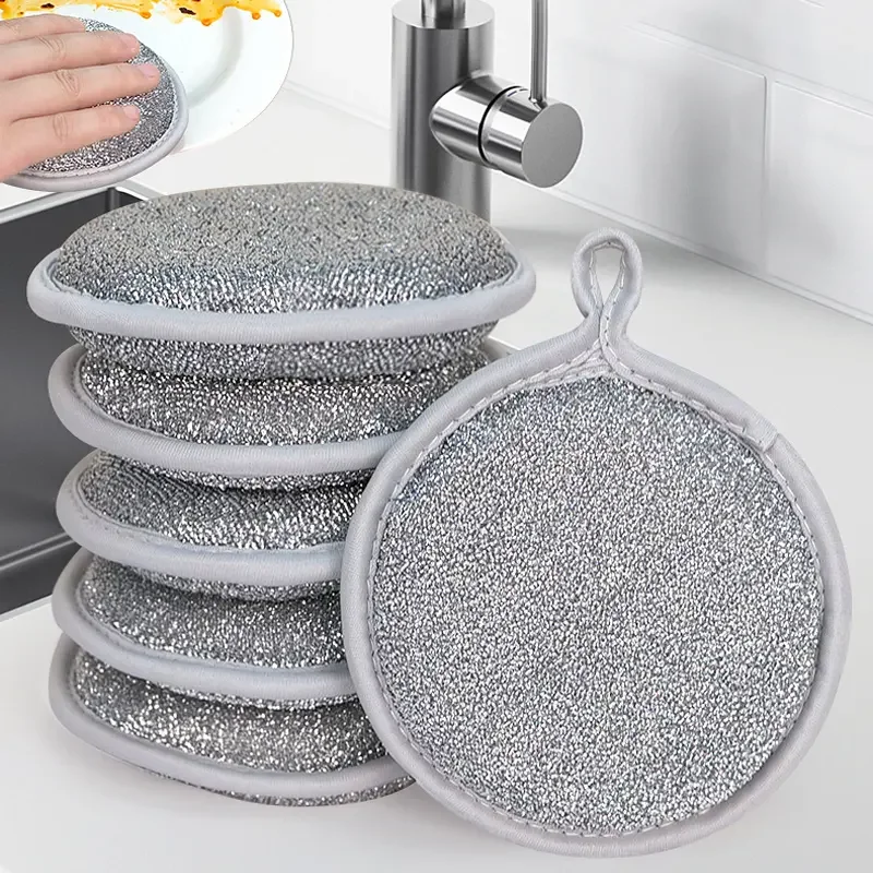 1/30 шт., волшебная серебряная проволока, губка для мытья посуды, многоразовые двухсторонние губки, бытовые кухонные кастрюли, инструменты для чистки посуды
1/30 шт., волшебная серебряная проволока, губка для мытья посуды, многоразовые двухсторонние губки, бытовые кухонные кастрюли, инструменты для чистки посуды
