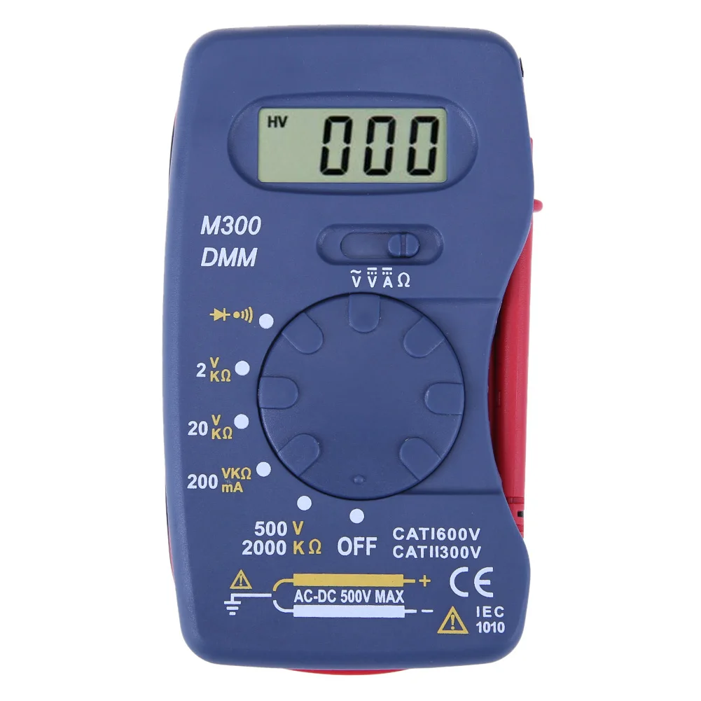 

Test Ohmmeter Ultra-thin Battery Ammeter Capacity Multimeter Integrated Mini Tool Digital Voltmeter Pocket Multimeter