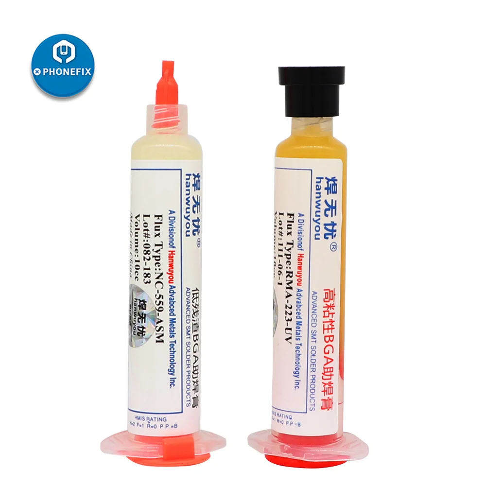 High Quality Solder Flux 10cc NC-559-ASM-UV solder paste For Phone LED BGA SMD PGA PCB Repair + Needles Rework Tools
High Quality Solder Flux 10cc NC-559-ASM-UV solder paste For Phone LED BGA SMD PGA PCB Repair + Needles Rework Tools