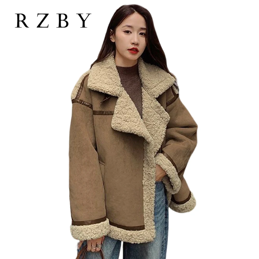 Classic Women Amb Wool Overcoats Turn Collar Warm Outwear Patchwork Windbreaker Zipper Pockets Veste Femme Moto 여름코트 RZBY2456
Classic Women Amb Wool Overcoats Turn Collar Warm Outwear Patchwork Windbreaker Zipper Pockets Veste Femme Moto 여름코트 RZBY2456