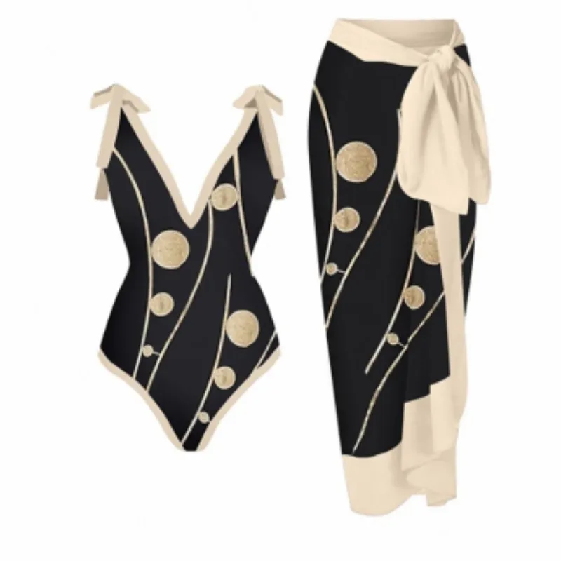 2023 New Fashion One Piece Swimsuit and Skirt Women BowKnot Swimwear Cover Up Braziilian Burkini Dot Bathing Suit Summer
2023 New Fashion One Piece Swimsuit and Skirt Women BowKnot Swimwear Cover Up Braziilian Burkini Dot Bathing Suit Summer