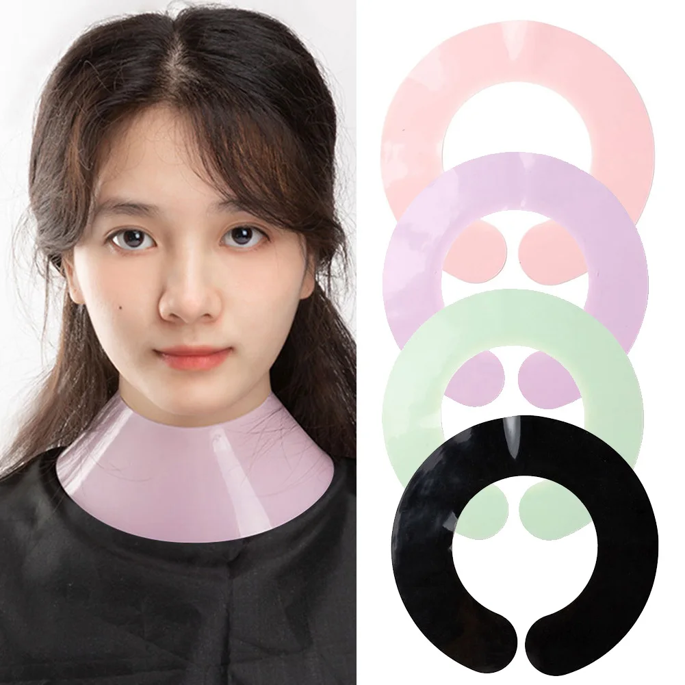 Stylist Cutting Collar Silicone Hair Dyeing Shawl Hair Collar Neck Shield Hairdressing Apron Hair Coloring Accessories
Stylist Cutting Collar Silicone Hair Dyeing Shawl Hair Collar Neck Shield Hairdressing Apron Hair Coloring Accessories