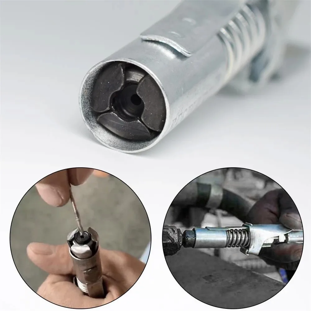 1x Durable Universal Grease-Gun Coupler Sliver Metal Quick Release Lock On Coupling 1/8\" NPT Car Workshop Farm Set 10000PSI
1x Durable Universal Grease-Gun Coupler Sliver Metal Quick Release Lock On Coupling 1/8\" NPT Car Workshop Farm Set 10000PSI