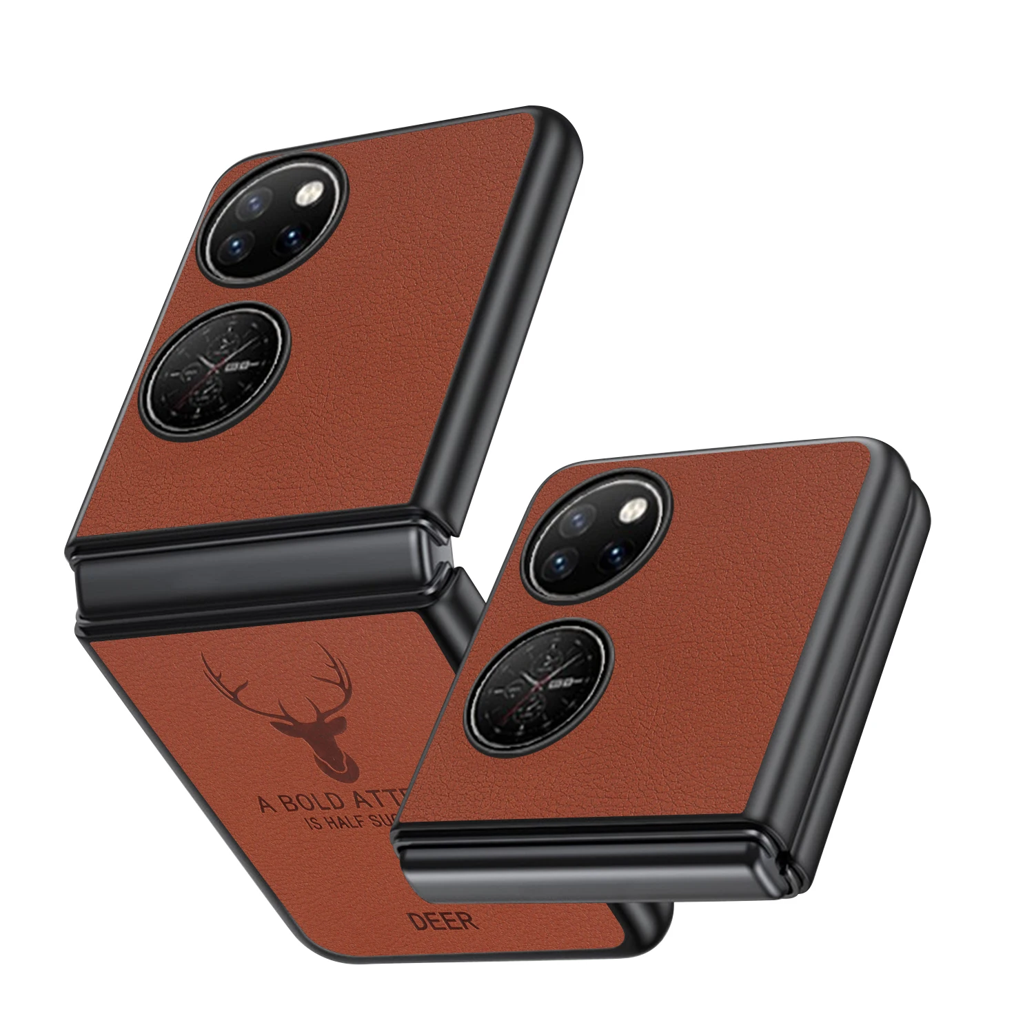 Premium deer PU Leathe Phone Case for Huawei P50 Pocket Scratch-Resistant Solid Color Cover for Huawei P50 Pocket Case
Premium deer PU Leathe Phone Case for Huawei P50 Pocket Scratch-Resistant Solid Color Cover for Huawei P50 Pocket Case